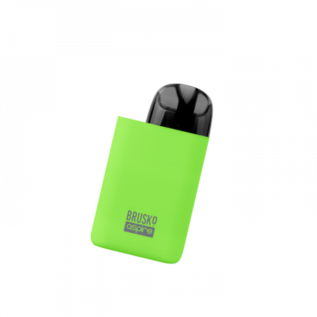 POD-система Brusko Minican Plus (Зеленый (Bright Green), 850 mAh, 11 W, 3 мл, Датчик затяжки)