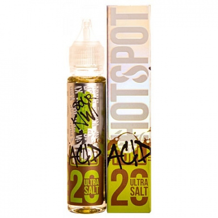 Жидкость HOTSPOT Sour 30ml 20mg Ultra S (Kiwi Acid, Hard)