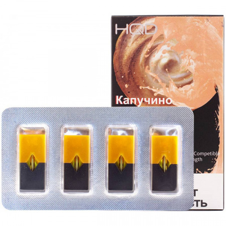 Картридж HQD 4шт (для JUUL) (Cappuccino)