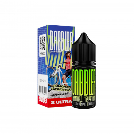Жидкость Dabbler (chubby) 30ml 2 ultra (50mg) (Лимонад "Буратино", Hard)