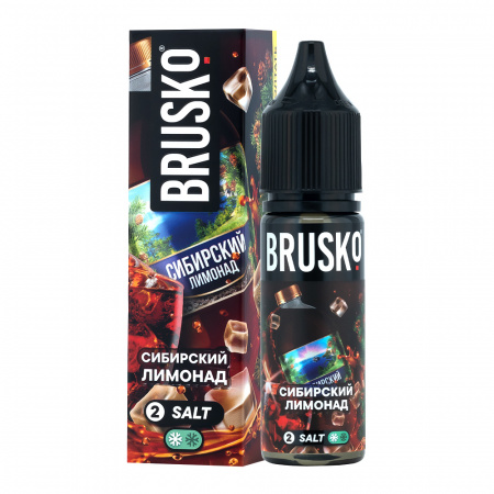 Жидкость Brusko Chubby salt 35ml 20mg (№5) 2ultra (Сибирский лимонад, Hard)