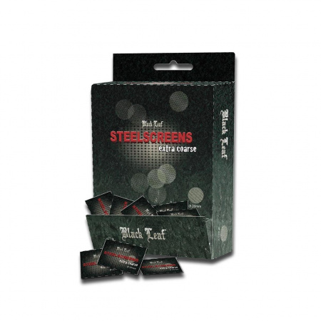 Сетки ПЛОСКИЕ Black Leaf Extra Coarse 20mm 1уп.