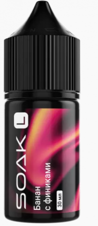 Жидкость SOAK L 30ml 20mg (Банан с финиками, Light)