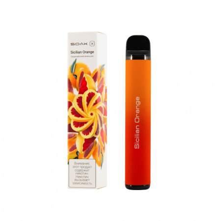 SOAK X 2200тяг (Сицилийский апельсин, 2200 тяг)
