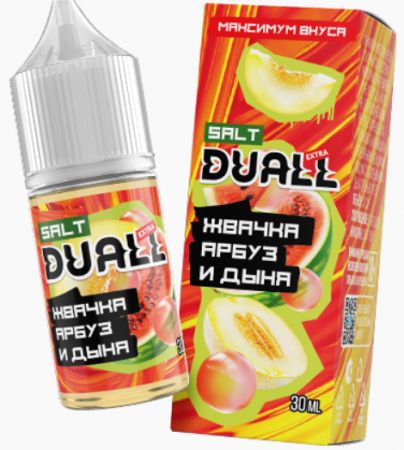 Жидкость Duall Extra salt 30ml HARD 50mg (Жвачка арбуз и дыня, Hard)