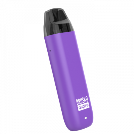 POD-система Brusko Minican 3 (Сине-фиолетовый градиент (Blue -Violet Gradient), Датчик затяжки, 700 mAh, 3 мл, 15 W)