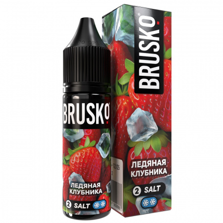 Жидкость Brusko Chubby salt 35ml 20mg (№5) 2ultra (Ледяная клубника, Hard)
