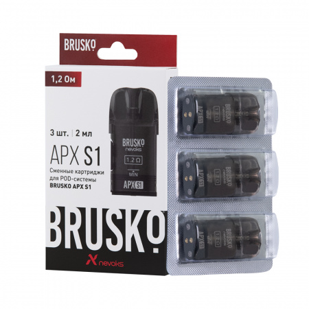 Картридж Brusko APX S1 1/3 (1.2 Ом)