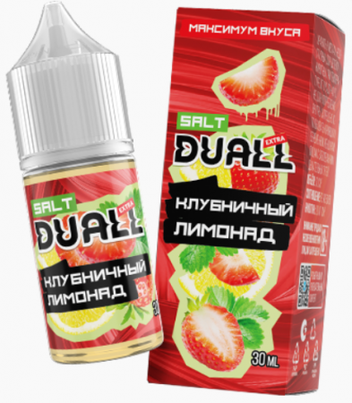 Жидкость Duall Extra salt 30ml HARD 50mg (Клубничный лимонад, Hard)